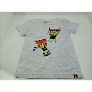 Ziggy Marley X Appaman Boys YCFU Tee, Light Grey, Size 3T